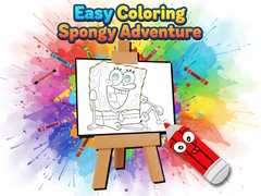 Игра Easy Coloring Spongy Adventure