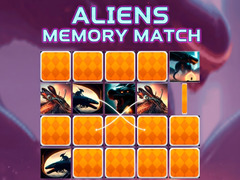 Игра Aliens Memory Match