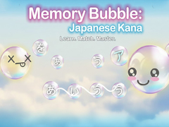 Игра Memory Bubble: Japanese Kana