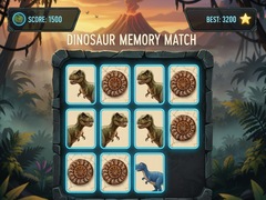Игра Dinosaur Memory Match