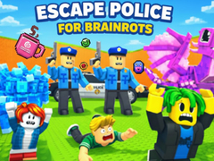 Игра Escape Police for Brainrots