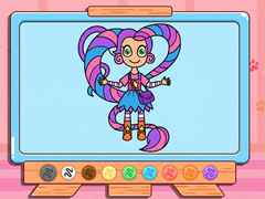 Игра Coloring Book: Lily Love Braids
