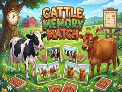 Игра Cattle Memory Match