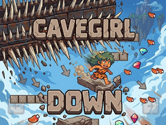 Игра Cavegirl Down