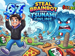 Игра Steal Brainrot From Tsunami Online