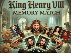 Игра King Henry VIII Memory Match