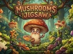 Игра Mushrooms Jigsaw