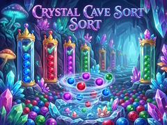 Игра Crystal Cave Sort