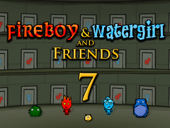 Игра Fireboy & Watergirl 7: and Friends