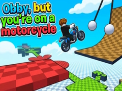 Игра Obby, but you're on a motorcycle
