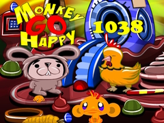 Игра Monkey Go Happy Stage 1038