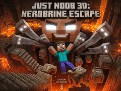 Игра Just Noob 3D: Herobrine Escape