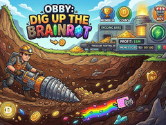 Игра Obby: Dig Up The Brainrot!