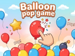 Игра Balloon pop game