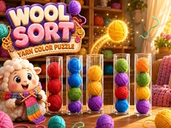 Игра Wool Sort Yarn Color Puzzle