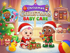 Игра Christmas Baby Care