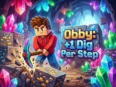 Игра Obby: +1 Dig Per Step