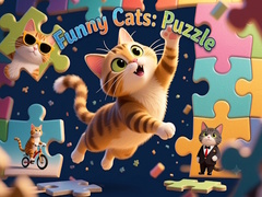 Игра Funny Cats: Puzzle