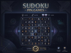 Игра Sudoku - Pin.Games