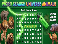 Ігра Word Search Universe Animals