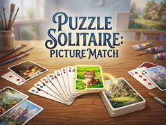 Игра Puzzle Solitaire Picture Match