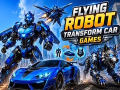 Игра Flying Robot Transform Car Games