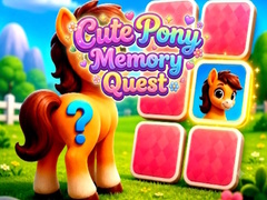 Игра Cute Pony Memory Quest