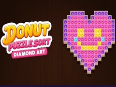 Игра Donut Puzzle Sort Diamond Art