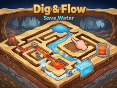 Игра Dig & Flow - Save Water