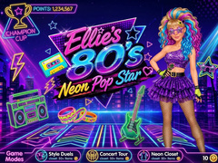 Игра Ellie’s 80’s Neon Pop Star