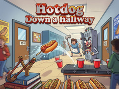 Игра Hotdog Down a Hallway