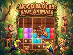 Игра Wood Blocks: Save Animals