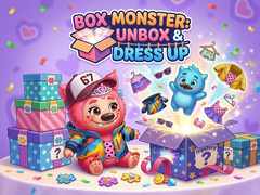 Игра Box Monster: Unbox & Dress Up