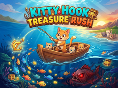 Игра Kitty Hook Treasure Rush