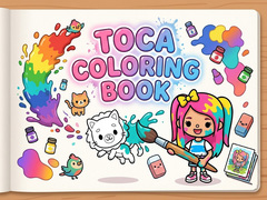 Игра Toca Coloring Book