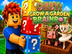 Игра Obby: Grow a Garden Brainrot