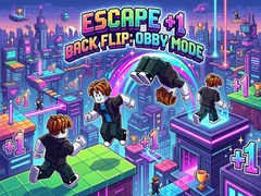 Игра Escape +1 Back Flip: Obby Mode