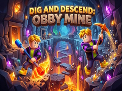 Игра Dig and Descend: Obby Mine