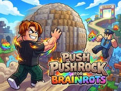 Игра Push Rock For Brainrots