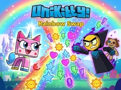 Игра Unikitty Rainbow Swap