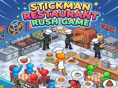 Игра Stickman Restaurant Rush Game