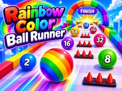 Игра Rainbow Color Ball Runner