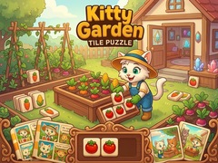 Игра Kitty Garden Tile Puzzle