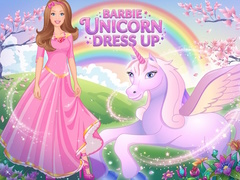 Игра Barbie unicorn dress up