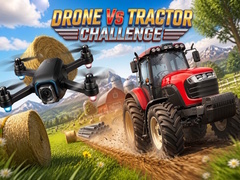 Игра Drone vs Tractor Challenge