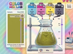 Игра Color Mix Lab