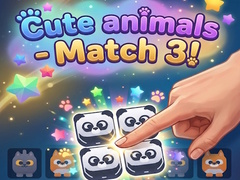 Игра Cute animals - Match 3!