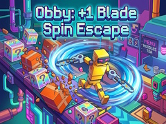 Игра Obby: +1 Blade Spin Escape