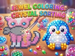 Игра Jewel Coloring: Crystal Sorting