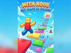 Игра Mega Noob Sky Obby: 50 Stages